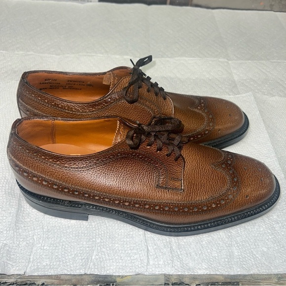 Brown Wingtip Oxfords by Kaufmann’s Size 9.5M - Picture 6 of 12